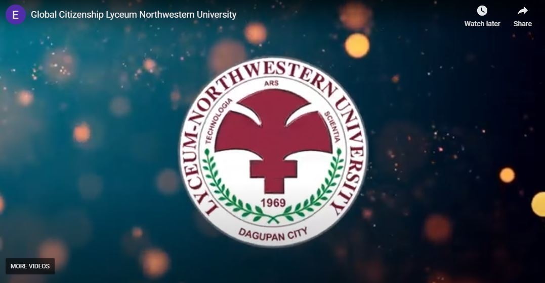 Winning Entry Video of Lyceum-Northwestern University for GLOBAL CITIZENSHIP of CHED ICONS AWARD 2023.