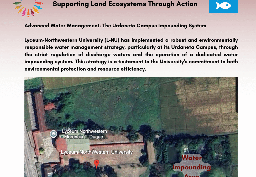 Supporting Land Ecosystems Through Action – SDG 14