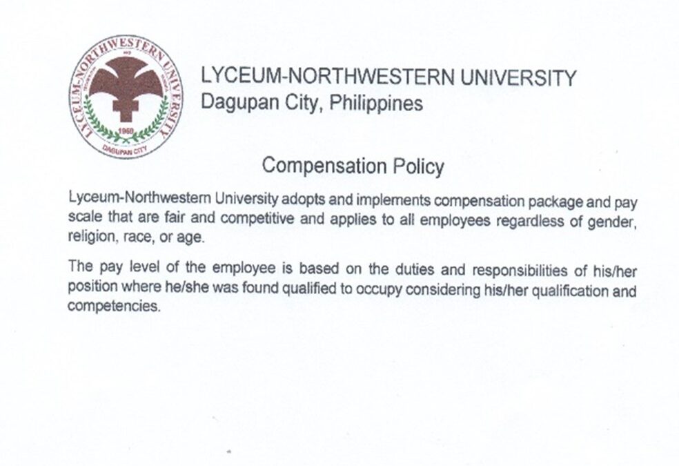 Pay-Scale Gender Equity Monitoring