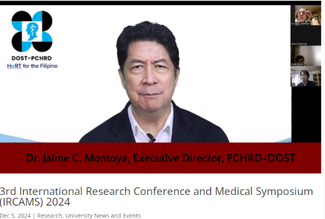 3rd International Research Conference and Medical Symposium (IRCAMS 2024)